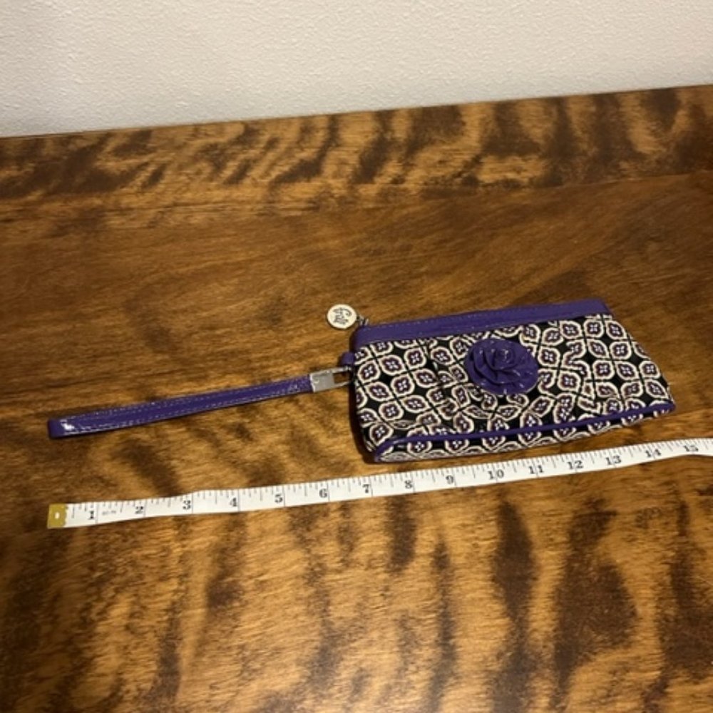 Purple Vera Bradley wristlet BIN AF